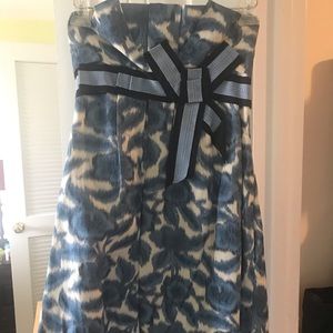 BCBG strapless dress